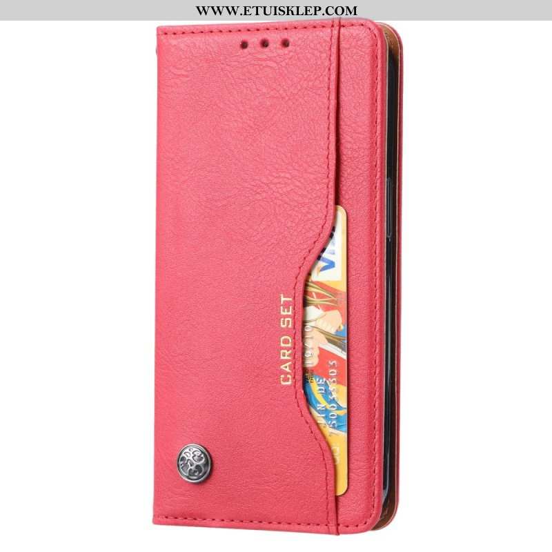 Etui Na Telefon do iPhone 15 Etui Folio Zestaw Kart